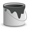 Paint colorful cans with business icons concept design, vector illustration Bathroom & Kitchen Remodel