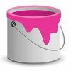 Paint colorful cans with business icons concept design, vector illustration Interior & Exterior Painting